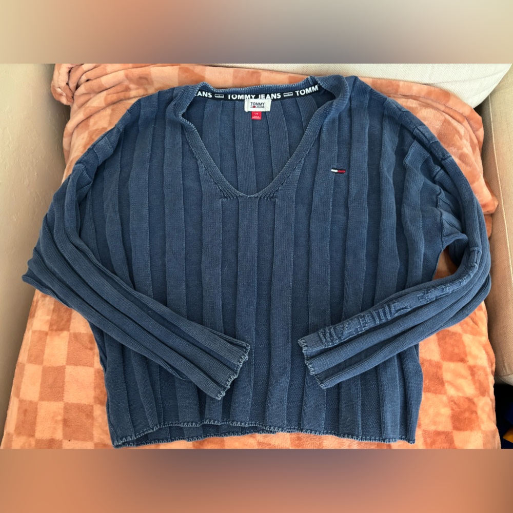 Tommy Jeans Knit Sweater Size Large